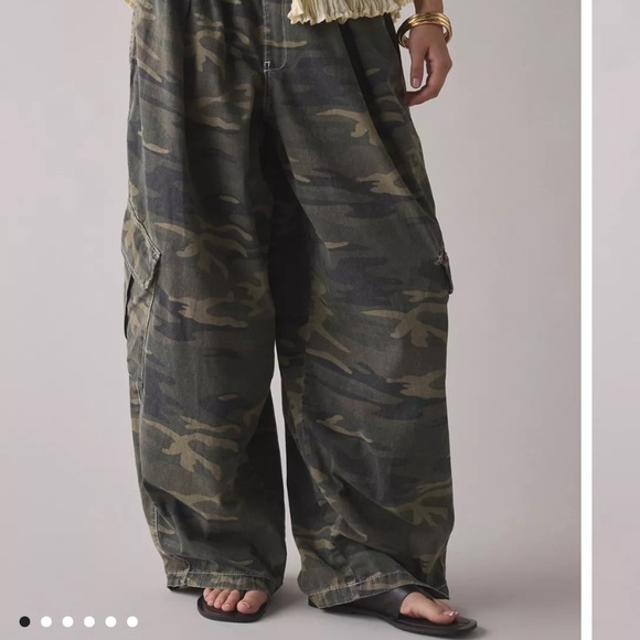 Urban Outfitters Pants - Urban Outfitters Camouflage Wide Leg Pants